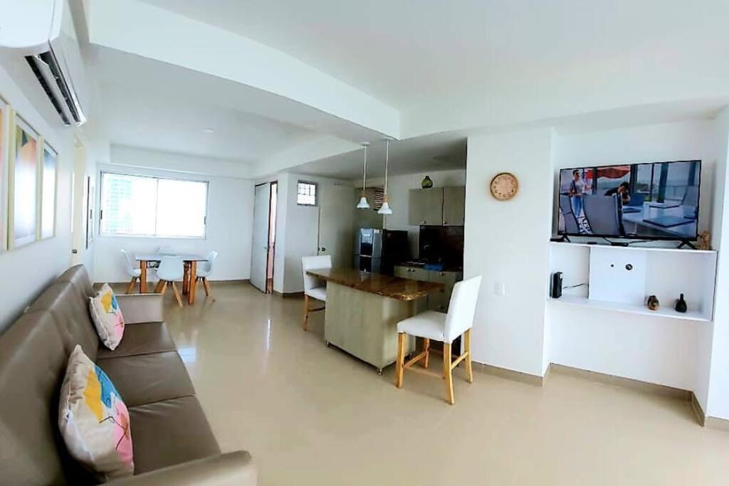Hermoso Apartamento Vista Al Mar. Edf Palmetto 1 . Cartagena  Exterior foto